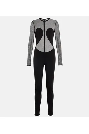 Alaïa AlaÃ¯a Semi-sheer bodysuit