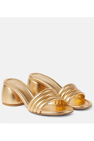 Gianvito Rossi Malou 60 leather mules