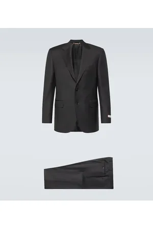 CANALI Single-breasted wool suit