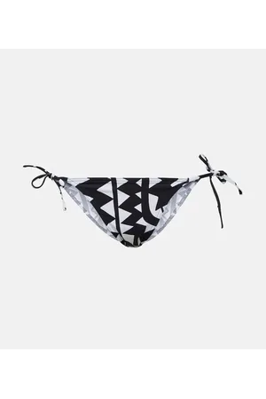 ERES Mirage printed self-tie bikini bottoms