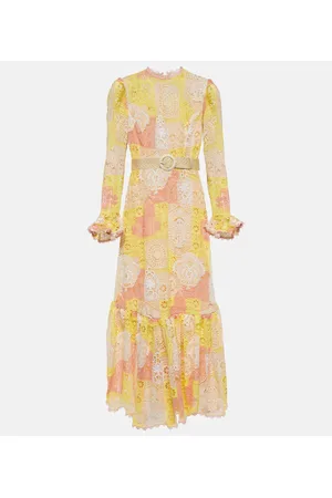 ZIMMERMANN Halcyon patchwork lace maxi dress
