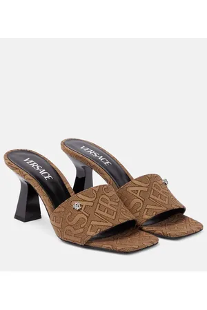 VERSACE Allover mules