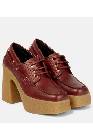 Stella McCartney Skyla faux leather loafer pumps