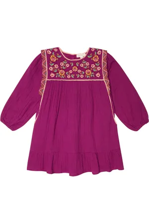 Louise Misha Isatys embroidered cotton dress