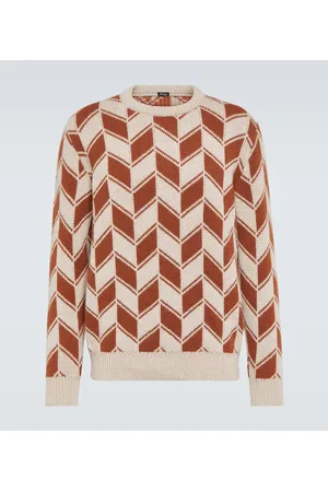 Kiton Cashmere intarsia sweater