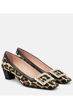Roger Vivier Belle Vivier leopard-print pumps