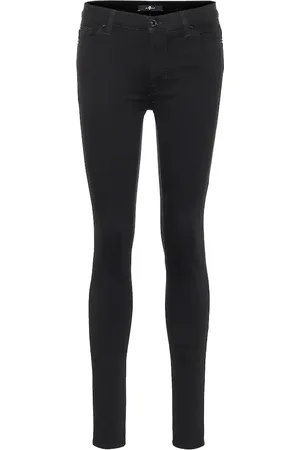 7 for all Mankind Slim Illusion high-rise skinny jeans
