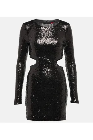 Staud Dolce sequined nylon minidress