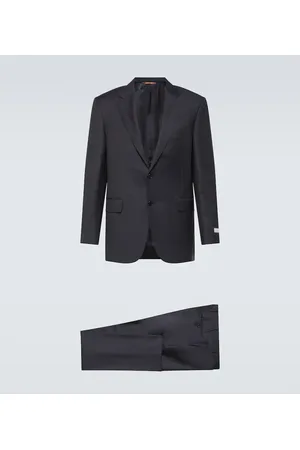 CANALI Single-breasted wool suit
