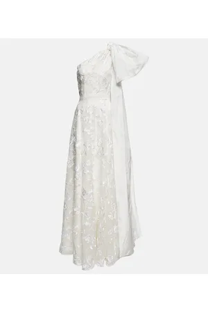 Erdem Bridal Hanne embroidered organza gown