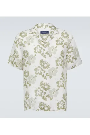 Frescobol Carioca Petala Roberto floral linen shirt