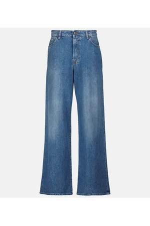The Row Egli high-rise wide-leg jeans