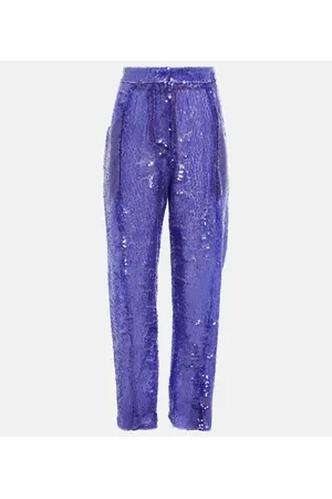 Blazé Milano BlazÃ© Milano Sorraia sequined wide-leg pants