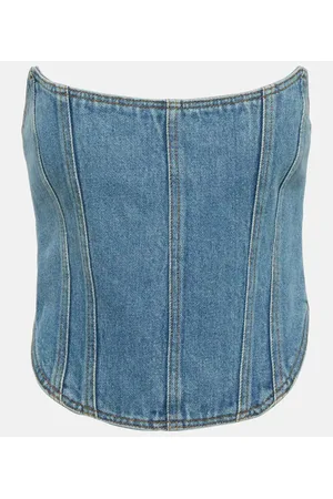 MAGDA BUTRYM Denim bustier