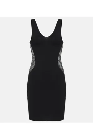 Stella McCartney Mesh panel minidress