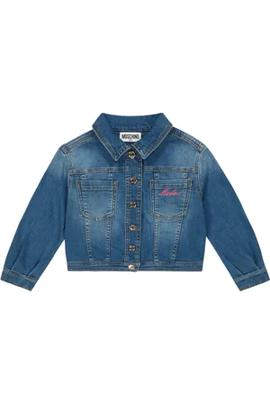 Moschino Embroidered denim jacket
