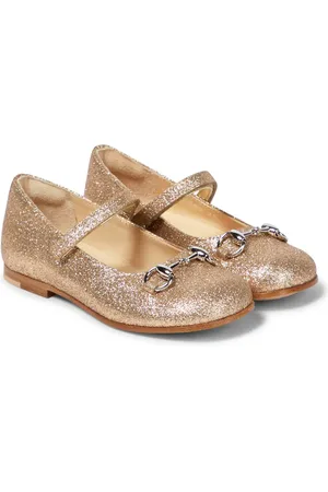 Gucci Horsebit glitter ballet flats