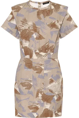 Isabel Marant Ilesa cotton and linen minidress
