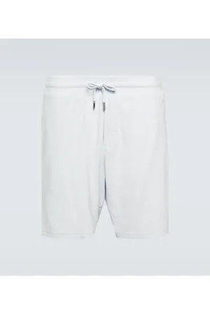 Frescobol Carioca Augusto cotton-blend terry shorts