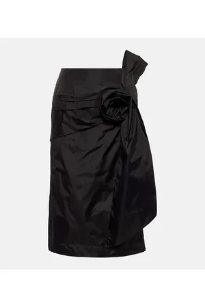 Simone Rocha Floral-appliquÃ© pencil skirt
