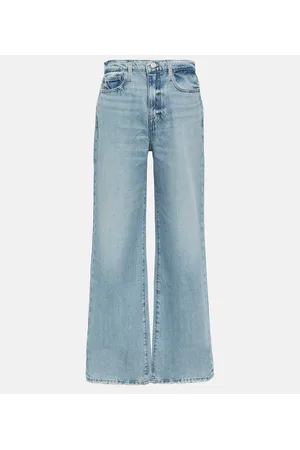 Frame Le Jane high-rise wide-leg jeans
