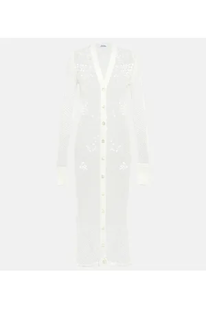 Jean Paul Gaultier Sequined net midi dress