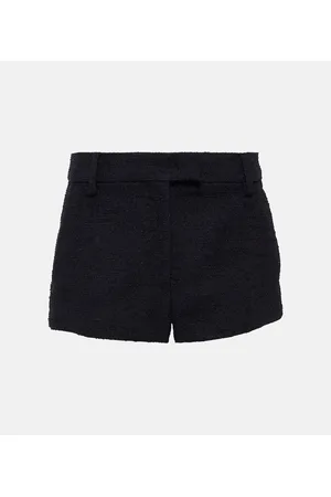 VALENTINO High-rise tweed shorts