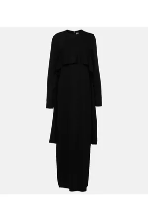 Totême Draped cady maxi dress