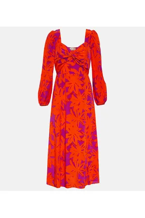 Diane von Furstenberg Evie floral midi dress