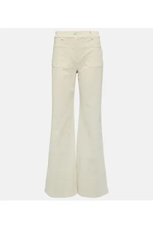 NILI LOTAN Florence high-rise corduroy pants