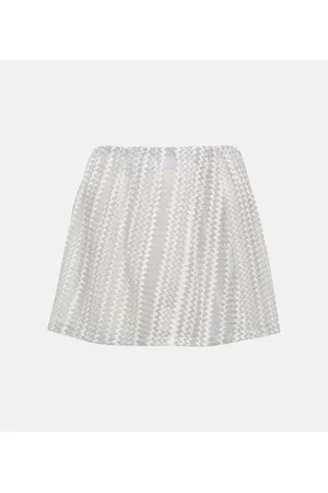 Missoni Zig-zag knit miniskirt
