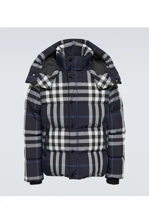 Burberry Check down jacket