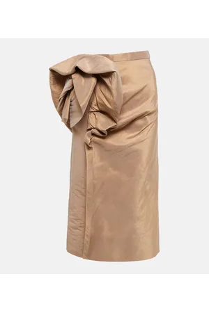 Maison Margiela Draped midi skirt