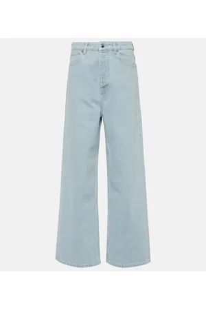 Nanushka Josine high-rise wide-leg jeans
