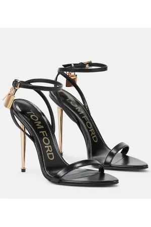 Tom Ford Padlock leather sandals