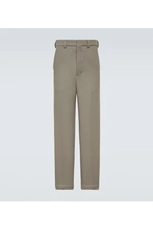 Ami Wool-blend straight pants