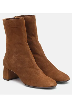 Aquazzura Saint HonorÃ© 50 suede ankle boots