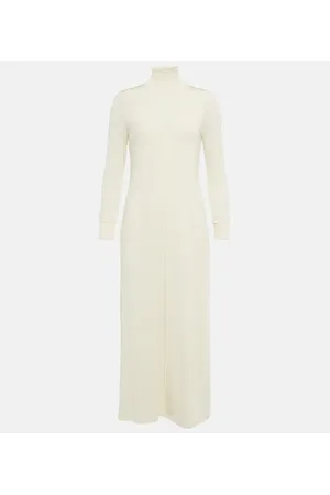 Khaite Devon crÃªpe jersey midi dress