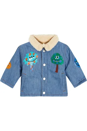 Stella McCartney Baby printed denim jacket