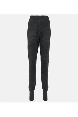 The Row Cashmere-blend track pants