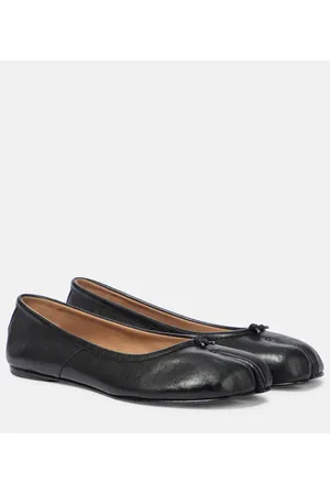Maison Margiela Tabi leather ballet flats