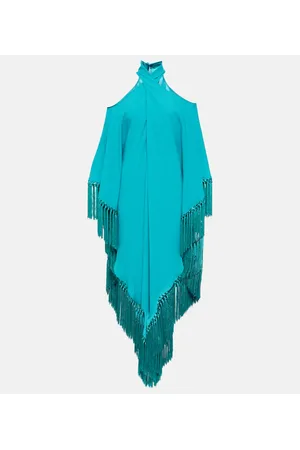‎Taller Marmo‎ Fringed cutout crÃªpe kaftan