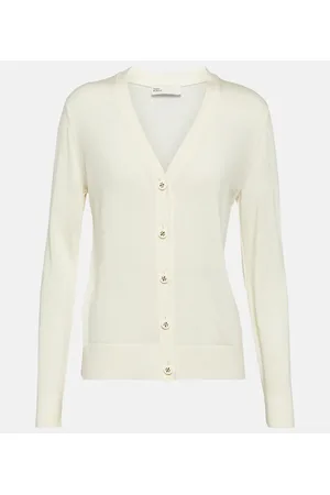 Tory Burch Simone wool and silk cardigan