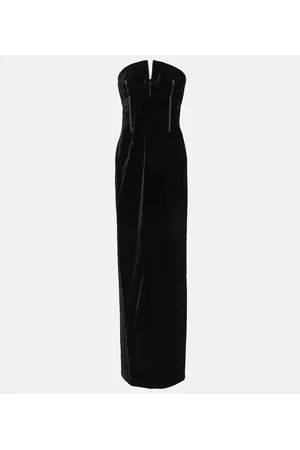 Tom Ford Strapless velvet gown