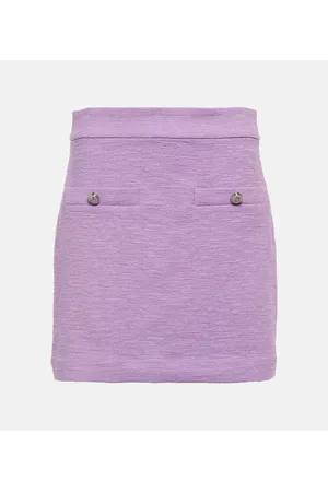 VERONICA BEARD Emar cotton miniskirt