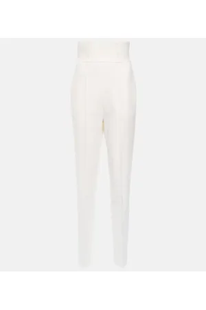 Nensi Dojaka Bridal slim wool-blend pants