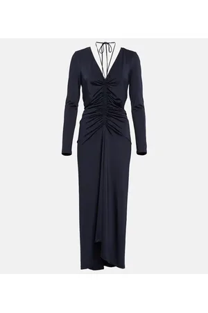 VERONICA BEARD Gilbert jersey midi dress