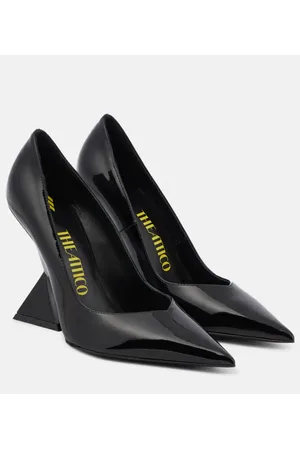 The Attico Cheope leather pumps