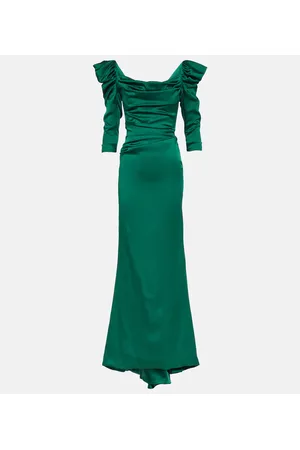 Vivienne Westwood Astral draped satin gown