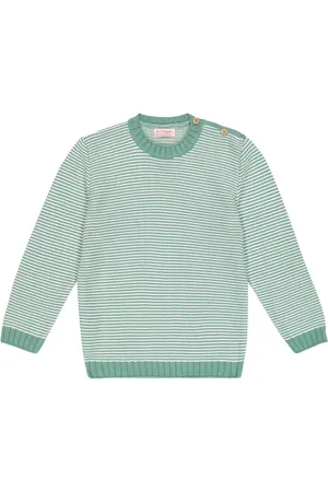 La Coqueta Bromo striped cotton sweater